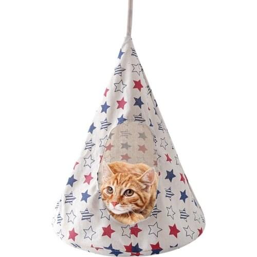 Dog Hammock Cat Tent Creative Cat Hammock Kitten Nest Kitten Beds Cushion Cat Bed Collapsible Pet Products