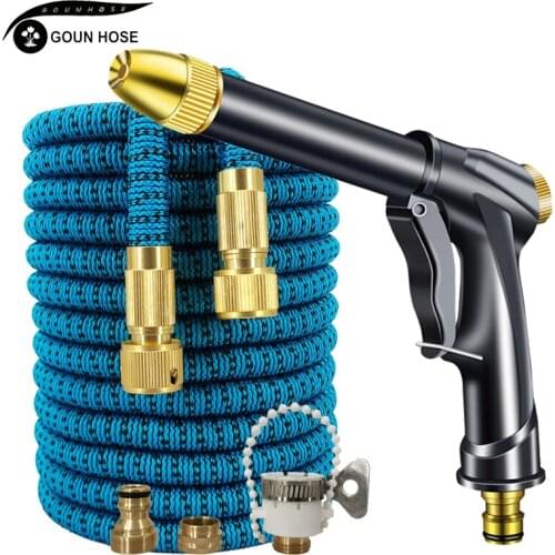 High Pressure Water Gun Hose Portable Garden Hose Cleaning Car Washer Garden Watering Hose Spray Nozzle Water Gun GOUN HOSE