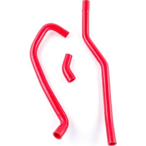 ATV Silicone Radiator Pipe Hose Kit For YAMAHA YFM 700 R RAPTOR 2006-2017