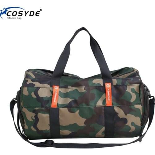 Cosyde Sport Bag Men For Gym Bags Women Training Yoga Bag Waterproof Sport Fitness Shoulder Handbag With Shoes Compartment