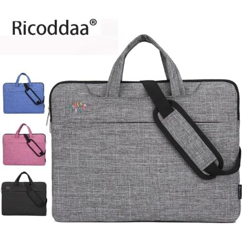 Laptop Bag For Macbook Air 13 Case Laptop Sleeve 15.6 Notebook Bag 14 15.6 Inch Shoulder HandBag For Dell HP Lenovo Asus Acer