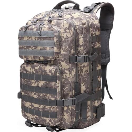 50L Military Tactical 3P Molle Pack Large Capacity Trekking Camping Sports Backpack Men Outdoor Travel Bag Assault Bags Rucksack