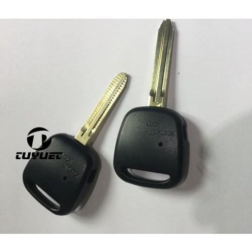 Replacement Side 1 Button Remote Key Shell For Toyota Cadina Estima Harrier Car Key Blanks Case
