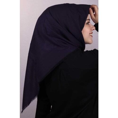 ZÜMRA SOLID COLOR LINEN FLAMLI SCARF-DESEN-01-RENK-11