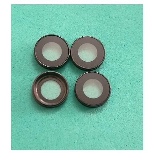 10Pcs/lot New For iPhone 7 4.7" 7G 7p 7 plus Back Rear Camera Lens Glass Cover With Ring Frame Replacement Parts