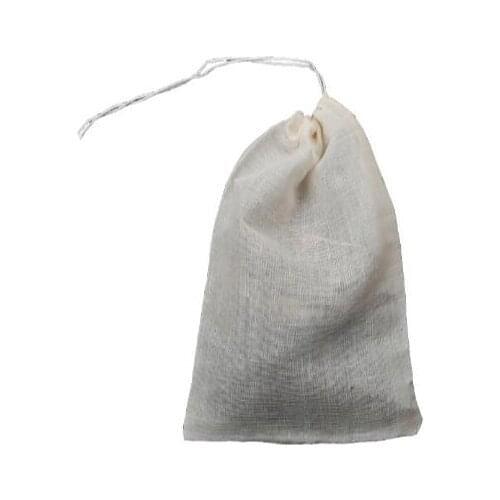20pcs 20 * 25CM Pure Cotton Gauze Bag Filtering Chinese Medicine Bags Medicine Residue Soup Bags Halogen Seasoning Bags Tea Bag