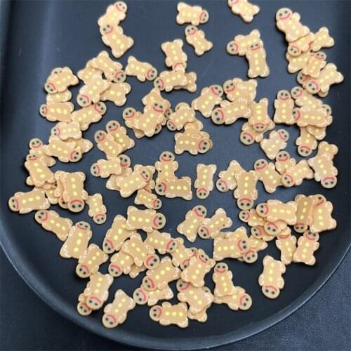 60g Gingersnap Polymerclay,Soft Clay Sprinkles For Kid Diy,Craft Filler,Craft Diy Making,Scrapbook Decoration,Nail Arts