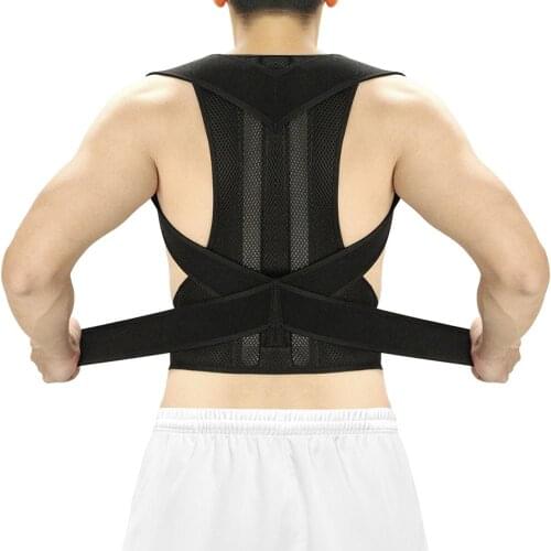 Aptoco Posture Corrector Back Posture Brace Clavicle Support Stop Slouching and Hunching Adjustable Back Trainer Unisex