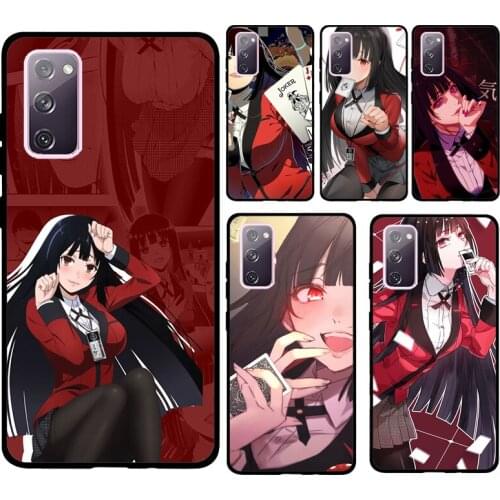 Anime Kakegurui Jabami Yumeko Soft Case For Samsung Galaxy S21 Ultra S20 FE Note 20 Note 10 Plus S8 S9 S10 Phone Cover