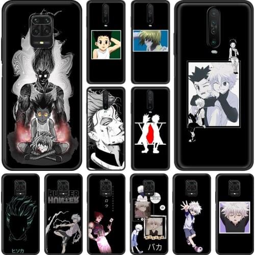 Hunter x hunter Japan Anime Phone Case For Xiaomi Redmi Note 9S 9 8 7 10 Pro 8T 9C 9A 8A Soft Silicone Smart Back Cover Funda