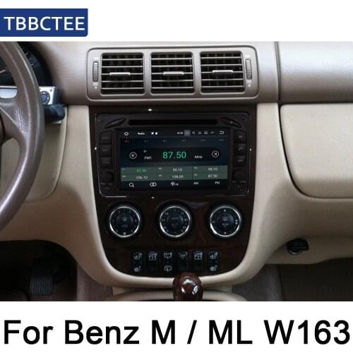 For Mercedes Benz M / ML W163 1998~2002 NTG Car Android Player GPS Navigation System Screen Radio Stereo Integrated Multimedia