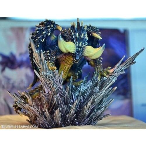 15cm Game Art Monster Hunter Figure Japan Anime Monster Hunter World Figure Nergigante PVC Figure Model toys Collection Gifts
