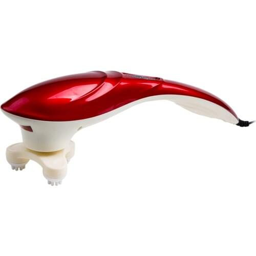 Heads Dolphin Infrared Electric Kneading Cervical Vertebra Massager Beating Full Body Massage Stress Release Electronic Care