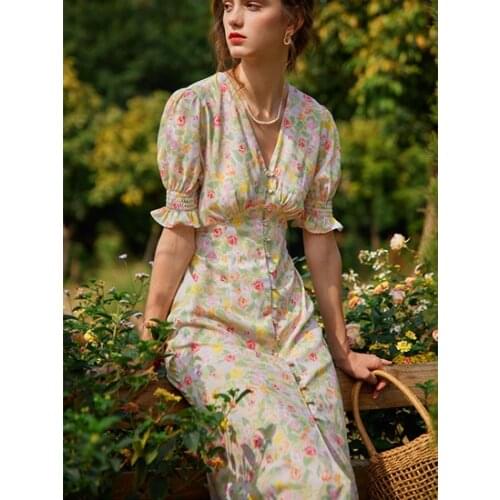 JUSTIN GOMEZ Summer Dresses With Sleeves