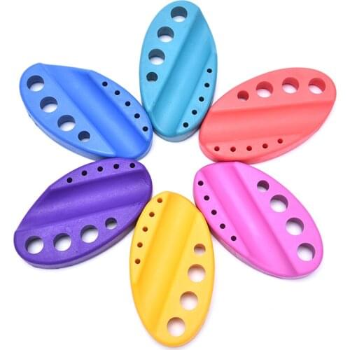 Multicolor Oval Silicone Cover Of Standing Rack Tattoo Ink Cup Pigment Cup Stand Holder For Tattoo Machine Accessories