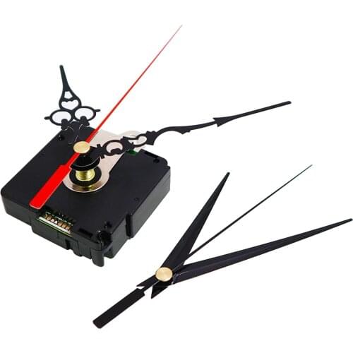 DIY Wall Clock Motor Movement Mechanism Repair Kit 14.5mm Shaft Non-Ticking