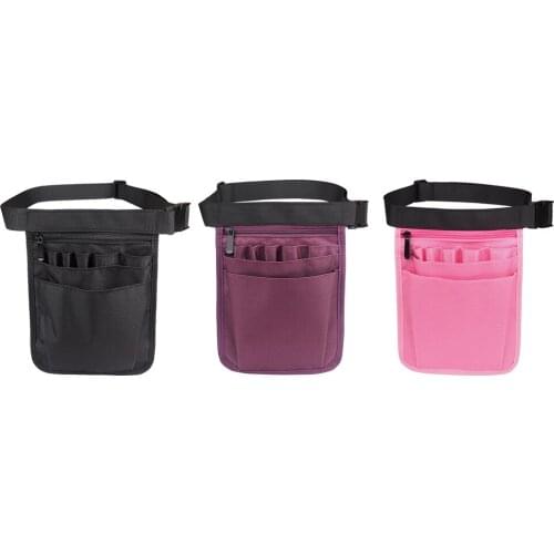 Nylon Utility Nurse Organizer Belt Extra Pocket Quick Pick Waist Bag Pouch Fanny Pack Case for Accessories Tool