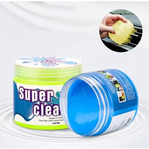 2021 New Auto Car Cleaning Pad Glue Powder Cleaner Magic Cleaner Dust Remover Gel Home Computer Keyboard Clean Tool