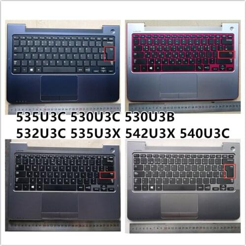 New laptop For Samsung 535U3C 530U3C 530U3B 532U3C 535U3X 542U3X 540U3C With keyboard Palmrest upper Cover Case