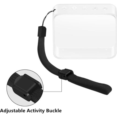 New TPU Protective Skin Case Cover With Hand Strap for JBL GO 2 Bluetooth Speaker