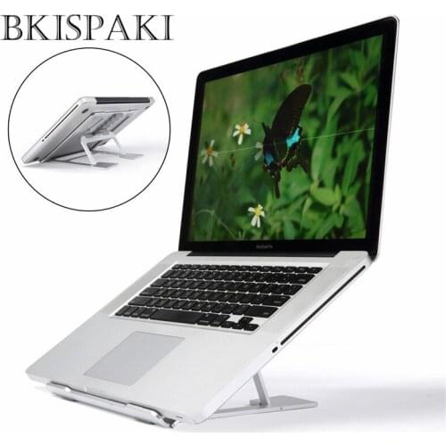 Cooling Rack Folding Adjustable Angle Laptop Stand Aluminum Desktop Portable Holder Office Ergonomic Non Slip Laptop Holder