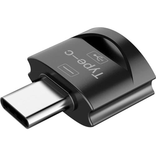 Hot USB Type C OTG Adapter Fast USB 3.0 To Type C Adapter with Keychain for MacbookPro Xiaomi Type-C OTG Cable Converter