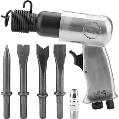 GTBL 150mm Industrial Powerful Handle Straight Type Air Chisel Pneumatic Hammer Shovel Tool