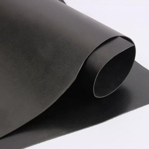 Plain Weave Black Hard Genuine Cowhide Leather Handmade Diy Goods Production Wallet Material Bag Inner Outer Pickup Position