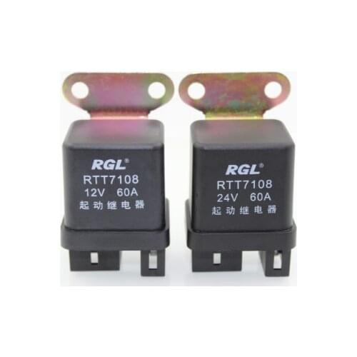 Starting relay 12V 24V Preheating motor relays for farm vehicle truck car