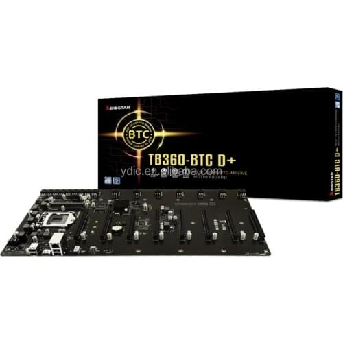 TB360-BTC D+ Motherboard 1151 DDR4 Support 8 Graphics Card