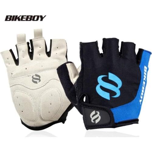 Cycling Gloves Bicycle Gloves Bike Gloves Anti Slip Shock Breathable Half Finger Short Sports Gloves Accessories for Men Women