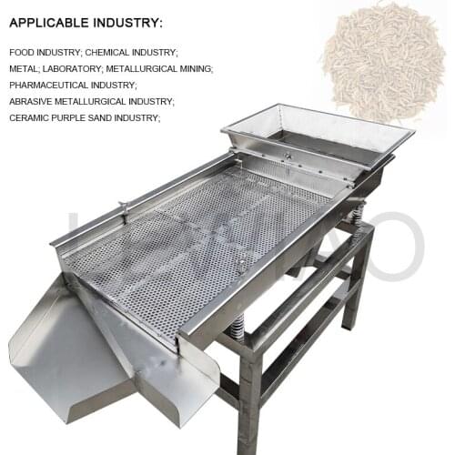 Grain Rice And Wheat Cleaning And Sorting Machine High-Efficiency Particle Sieving Machine