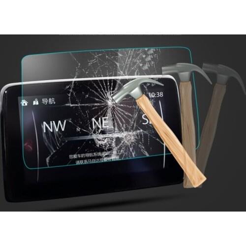 1pc For Mazda CX-4 Navigation display screen Tempered protective film