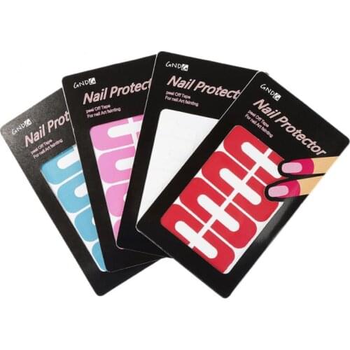 10Pcs Creative U-shape Spill-proof Stickers Finger Cover Nail Polish Varnish Protector Stickers Holder Durable Manicure Tools