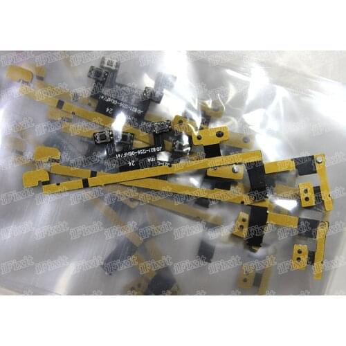 10pcs/lot Power On Off Volume Flex Cable for iPad 3 4 Mute Switch Control Key Ribbon Parts