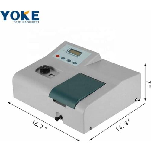 721 laboratory low cost visible spectrophotometer price 340-1020nm,spectrophotometer medical lab