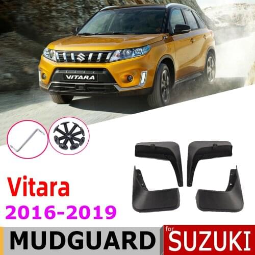 Car Mudguards For Suzuki Vitara Accessories 2019 Escudo LY 4th Gen 2018 2017 2016 Vitara Fender Mud Flaps Guard Splash