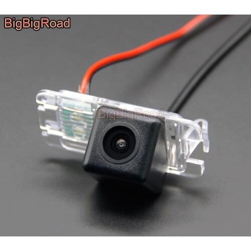 BigBigRoad Car Rear View Parking Camera For Jeep Compass 2014 / Ford Explorer U502 2010 2011 2012 2013 2014 2015 Night Vision