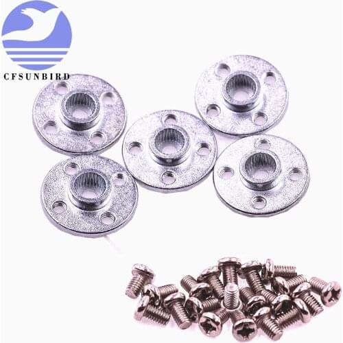 CFsunbird Freeship 10x Aluminum Metal 25T Servo Arm Round type Disc Matal Horns For Towrer Pro MG995 MG996 ACE Robot