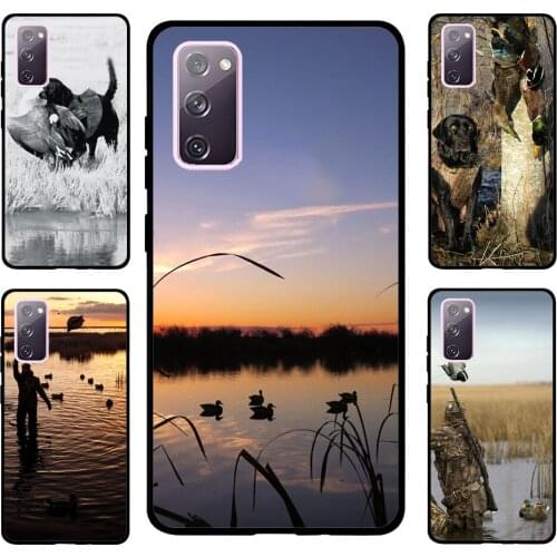 Duck Hunting Case For Samsung Galaxy S20 FE S8 S9 S10 Plus S10e Note 10 Plus Note 20 S21 Ultra Cover