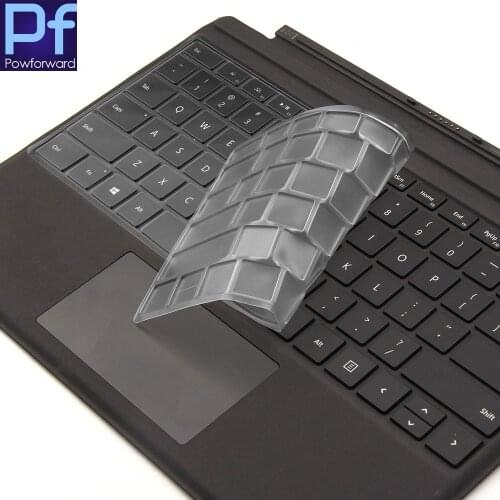 For Microsoft Surface Pro 3 4 5 6 12.3'' Surface Pro 3 12 inch Laptop Keyboard cover Skin Clear Transprent Keyboard Film