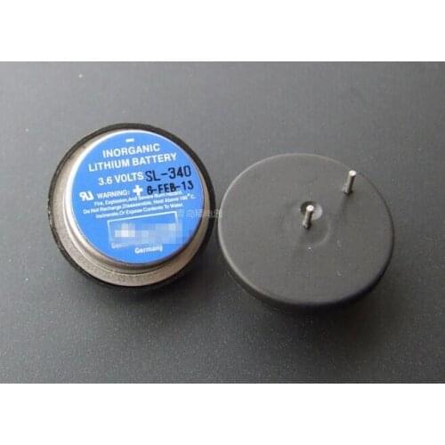 2PCS SL-340 Germany Lithium Battery 3.6V 400mAh SL340