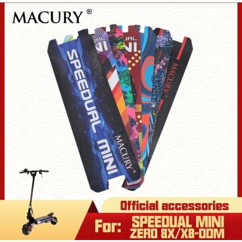 Macury Sticker for Speedual Mini and Zero 8X Zero8X X8-ddm Non-Slip Decal Sandpaper coated abrasive paper Anti-slip tape
