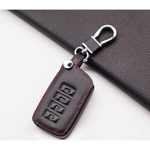 New Wear Resistant 4 buttons Remote Leather Key Case Cover For Lexus ES350 GS350 GS450h IS250 RC350 NX200T NX300h LX570
