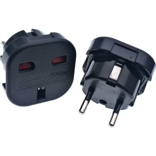 UK TO EU EUROPE Adapter Unversal travel Charger Plug Converter Wall Plug Socket 2 Pin 10A/16A 240V
