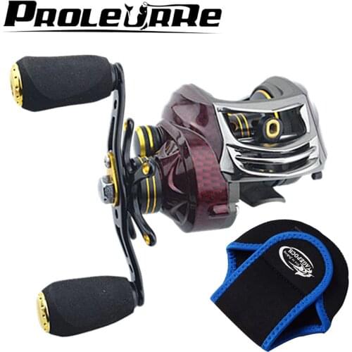 Fishing Reel 18+1BB Ball Bearings Right/Left Baitcasting Reel 6.3:1 Carp Fishing Coils Gear 215g fishing equipment carretilha