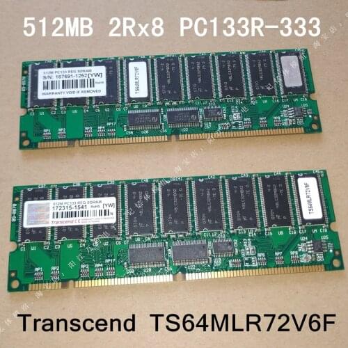 Fuji frontier SP3000 scanner memory 512M PC133 REG SDR 64Mx72 Registered TS64MLR72V6F