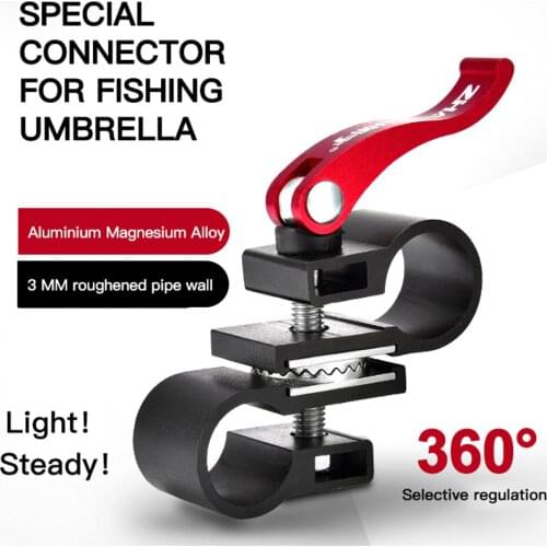 Heavy Duty Fishing Chair Umbrella Stand Holder Fixed Clip Brackets Mount Accessories Outdoors Universal Easy Install Clamp