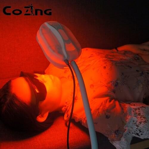 LED Beauty Photon 2 Colors PDT Light Treatment Facial Neck Device Reduces Wrinkles