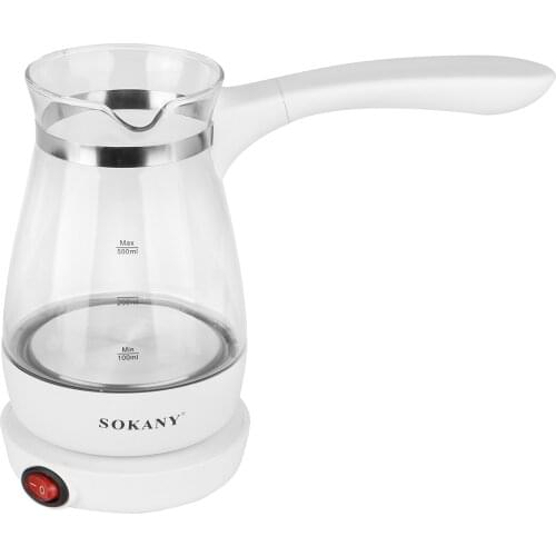 220V-240V 600W 500ml Turkish Greek Coffee Maker Electric Machine Pot Milk Kettle Home Gift